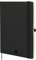 finocam Taccuino Nexo Copertina Morbida Dotted Nero, Taccuino Grande con Fogli Microforati, Tasca e Portapenna, 72 Fogli, Ideale per Bullet Journal