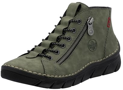 Rieker Bottes courtes pour femme 55048 - Vert - Pointure 37 EU, vert, 37 EU