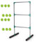 Morain Swimming Pool Basketballs Hoop Pool Football, Outdoor Basketballs Hoop Football Net for Poolsides with Ball