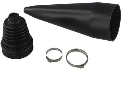Dehnbarer Antriebswelle Manschetten Reparatursatz Mit Montagekegel Für Außengelenk Auto PKW LKW Für CV Gelenk Boot Ohne Fett Neopren Gummi 95X120mm, Achsmanschette Montage Ohne Demontage