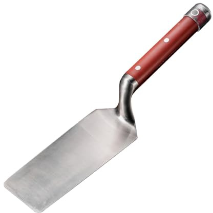 Gcljlmy Outil de construction, truelle de plâtrage, truelle à lisser, outils à main légers, coins carrés, truelle de plâtre pour béton mural, outil de grattage (62 mm x 170 mm)