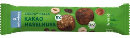 Followfood Energy Balls, Kakao Haselnuss, 50g