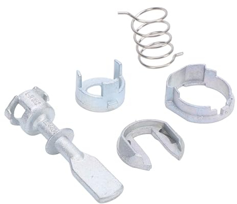 Kit de Reparación de Cilindro de Cerradura, Metal, para Seat 2-3 Puertas | Incluye piezas de metal resistentes al desgaste, restaura función de cierre, compatible con OE 6K3837223A
