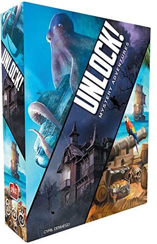 Space Cowboys Age 10+, Unlock! Mystery Adventures, Card Game, Ages 10+, 1-6 Players, 60 Minutes Playing Time