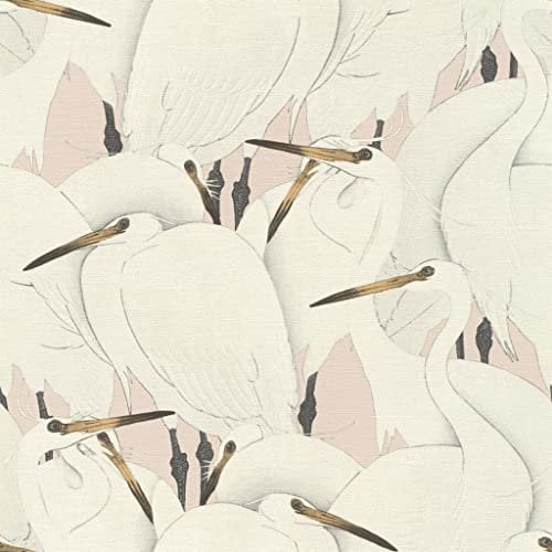 Rasch Tapeten Vliestapete (Exotic) Rosa 10,05 m x 0,53 m Kimono 409536