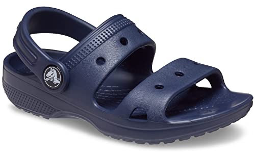 Crocs Classic Sandal T, Sandali Unisex - Bambini e Ragazzi, Navy, 24/25 EU