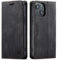 LOLFZ Wallet Case for iPhone 13 Mini, Magnetic Flip Leather Case with RFID Block Card Slots Kickstand Shockproof Protective Cover Compatible with iPhone 13 Mini 5.4 Inch - Black