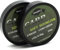 Soft Hook Link Carp Fishing Line Carp Braid Line for Hair Rigs 20m Camo Green 15lbs/25lbs/35lbs (15lbs/6.8kgs)