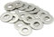 AMLOOPH Unterlegscheiben M10, Große Flach Unterlegscheiben M10 X 20mm Dicke 2mm Edelstahl Beilagscheiben DIN125 A2 V2A (20 Stück) M10 Unterlegscheiben Edelstahl Für Schrauben & Muttern & Gewindestange
