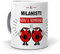 PALLE MONDO Regalo Originale| Idea da regalare| Tazza Ai Milanisti nom si rompono le ...| Ceramica 350 ml