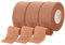 3 Rolls Zinc Oxide Tape, 10m x 2.5cm Cohesive Bandage Flexible Breathable Wrist Finger Tape Easy Tear Athletic Sports Tape for First Aid Sports Ankle(Skin)