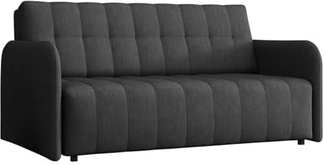 Mirjan24 Sofa Viva Grand IV mit Schlaffunktion, Vier Sitzer Schlafsofa mit Bettkasten, Polstersofa, Farbauswahl Bettsofa/Couch, Sofagarnitur (Kronos 22)