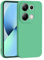 JIAFEI Cover Custodia per Xiaomi Redmi Note 13 PRO 4G, Sottile e Morbida in Silicone TPU per Una Protezione Antiurto e Anti-graffio Efficace - Verde