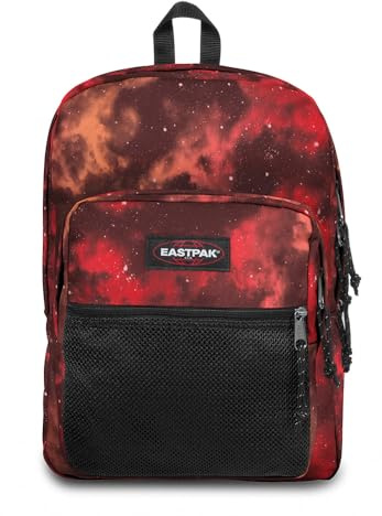 Eastpak Pinnacle Rucksack 38L (42 x 32 x 25,5 cm), Extra großer Schul- & Freizeitrucksack, robuster Multi-Fach Rucksack mit Organizer und gepolsterten Trägern - CLOUDS FIRE