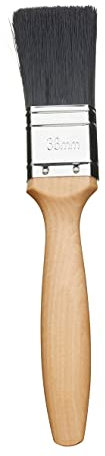 Fit For The Job 1.5 inch Professional Paint Brush For A Smooth Finish Painting with Emulsion, Gloss and Satin Paints on Walls, Ceilings, Furniture, Wood & Metal, 1.5 38mm