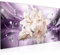 Runa Art Quadri Moderni Fiori Gigli Tela Non Tessuta Soggiorno Corridoio Diamante Viola 020112b