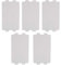 FTVOGUE 5PCS Microwave Oven Mica Plate Mica Slice Waveguide Cover 4.6 x 2.5 inch