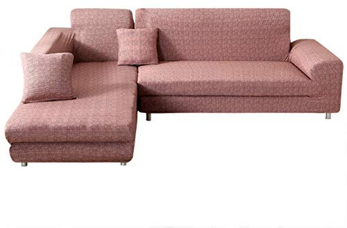 jianyana Sofa Überwürfe Elastische Sofabezüge Polyester Spandex Couchbezug Stretch Ecksofabezug Sofabezug 2ST für L Form Sofa+ 2 Pcs Kissenbezüge