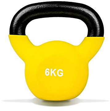 Kettlebells HUAHUA Fitness, Cast Iron, Security Sports And Fitness Equipment, 2kg, 4kg, 6kg, 8kg, 10kg, 12kg, 14kg, 16kg, 18kg, 20kg (Size : 6kg)