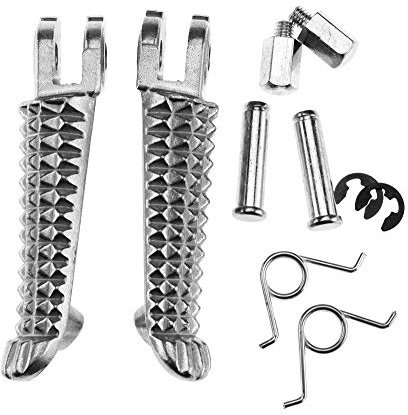 The Lord of the Tools Repose-Pieds Moto Arrière en Aluminium Conducteurs Gauche Droite 100mm Remplacement