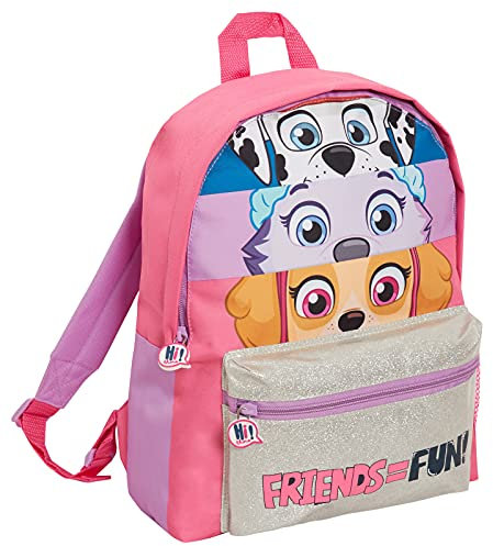 PAW PATROL Kinder Rucksack für Mädchen, Skye Everest Welpen-Team-Reiserucksack, Kindergarten-Lunchpaket, Rosa, Einheitsgröße