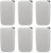 ITP Packaging 6 PACK 25 Litre Plastic Jerry Can with T/E Cap for camping, caravanning, boating water transportation and storage