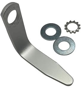 Zeluga 10-167 3/8in. L-Shaped Large Rafter Hook for Nail Guns with 3/8in. NPT Air Fitting with Teeth Washer and Flat Washers