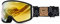 IMX RACING Peak Skibrille Snowboardbrille | Dreilagiger Schwamm | DualLens | Kratzfest Anti Fog und UV Beschichtung | Breitband mit Silikondruck