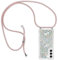 Funda con Cuerda para Samsung Galaxy S23+ / S23 Plus, Carcasa Transparente Glitter Liquida Silicona Case con Correa Colgante Ajustable Collar Correa de Cuello Cadena Cordón Bling Quicksand Carcasa