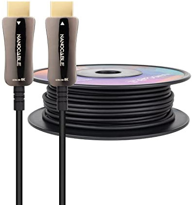 Nanocable 10.15.2130 - CABLE HDMI V2.1 AOC 8K@60HZ 4K@120HZ 48Gbps 30 M