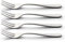 AMK® Windsor by Grunwerg Pack of 4 Pastry Cake Forks Stainless Steel Dessert Fork Dining Cutlery