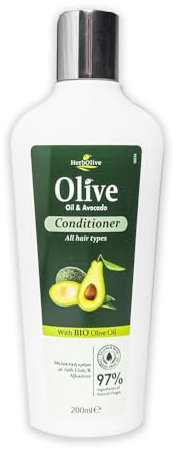 Herbolive Olivenöl & Avocado Conditioner für alle Haartypen 200 ml/ 40891
