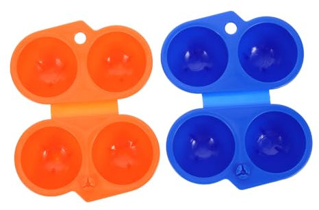 jojofuny 2pièces Conteneur à Œufs Portable Plastique Pour Camping Boîte De Rangement Pour Œufs Pour Barbecue Et Activités Plein Air