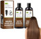 Shampoo Centella 2PC Schwarz Haarfärbeshampoo,Instant Hair Shampoo,Natürliche Schwarze Haarfarbe Shampoo 3 In 1,Haarfarbe Shampoo Für Graues Haar,Instant Black Hair Shampoo-100ml*2