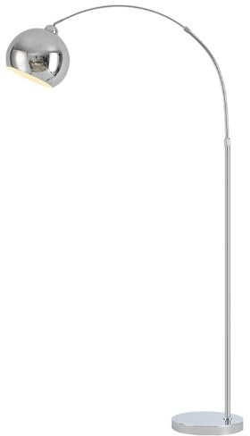 Leomix Moderne Bogen-Stehlampe Mit 360° Drehbarem Hängeschirm, Höhenverstellbare Steh-Leselampe Mit Metallsockel, Moderne Bogen-Metallstangen-Arbeitslampe Für Wohnzimmer, Couch, Sofa, 70 Zoll