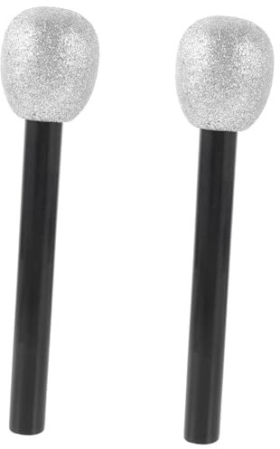COSMEVIVI 2pcs Bubble Microphone Fake Decor Toys for Boys and Girls Party Props Microphone for Boys and Girls Play