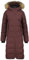 ICEPEAK Brilon Wintermantel/Steppmantel für Damen mit Kapuze, Farbe:Weinrot, Größe:46
