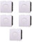 5x Interruttore touch, Moduli Bianchi, Compatibile Con BTicino Living, frutti, interruttori, pulsanti, deviatori, dimmer, sensori, PIR, buzzer, Per Placche originali e compatibili