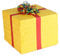 Amscan 9903133 - Pinata Geschenk, 25 x 20 x 24,5 cm, zum Befüllen mit Süßigkeiten und Konfetti, Kindergeburtstag