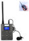 Transmisor FM portátil, transmisor FM inalámbrico Digital, Audio estéreo con transmisor de Antena de Gran Alcance para Sala de conferencias/Campus/guía de Viaje