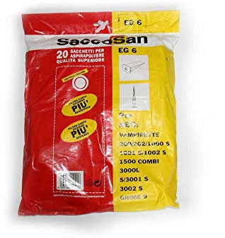 5 sacchetti microfibra AEG Vampyr Diamant 730, Vampyrette 1200 combi, 1000s, 1001s, 1002s, 1101 plus, 1201 plus, 1500, 1500 combi, GR2/9 garantito Gecasa A103MF