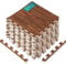 Yes4All 30x30 cm hasta 3.3 m² Set 12/16/36 Baldosas de Espuma EVA, Estera de Espuma, Estera de Gimnasio, Estera de Enclavamiento para Suelo de Garaje, Piscina al Aire Libre, Bañera de Hidromasaje