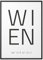 Papierschmiede® Geo Poster Koordinaten Wien, A3 Stadt Poster als Wanddeko für Wohnzimmer Schlafzimmer Küche Esszimmer, Hauptstadt Österreich, Bild ohne Rahmen