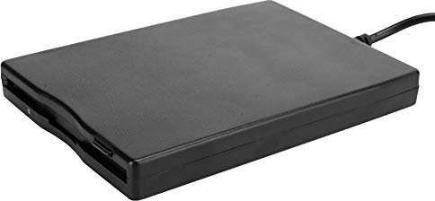 Portable Floppy Disk Drive External, USB 3.0 Lecteur de Disquettes, 3,5 Pouces Lecteur de Disquettes Portable Ultra-Thin, Floppy Drive pour Win 10/7/8/VISTA/XP/ME/2000/SE/98, PC et Mac, Plug and Play