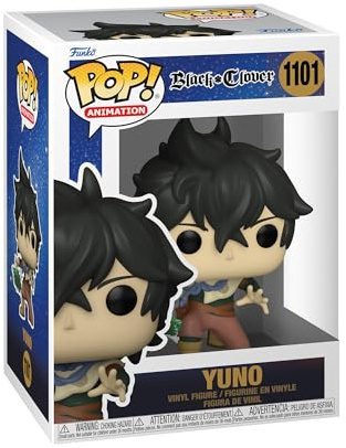 Funko Pop! Animation: Black Clover - Yuno - Vinyl-Sammelfigur - Geschenkidee - Offizielle Handelswaren - Spielzeug Für Kinder und Erwachsene - Anime Fans - Modellfigur Für Sammler und Display