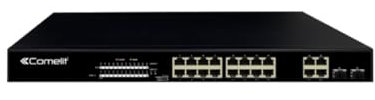 SWITCH POE, 16 PORTE+4 COMBO+2GE, G