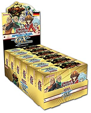YuGiOh! Speed Duel GX: Midterm Paradox - Display (6 Boxen) | DEUTSCH - 1. Auflage | Yu-Gi-Oh! Karten NEU & Arkero-G 100 Small Soft Sleeves japanische Kartenhüllen