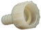tecuro Schlauchtülle mit IG Überwurf - Ø 10 mm x 3/4 Zoll - Nylon weiß