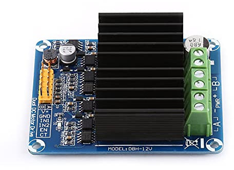 DC5-12V 0A-30A Pont H Double Canal, Contrôleur de Moteur Double Pont HH Bridge Pont H Bridge Driver Motor Robot Stepper Driver Controller Board Module