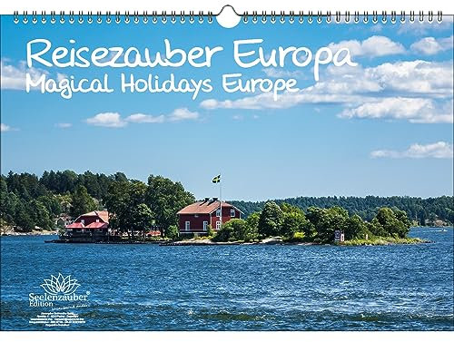Reisezauber Europa DIN A3 Immerwährender Kalender Europa Stadt und Land - Seelenzauber